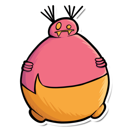 Fat Gourg Sticker